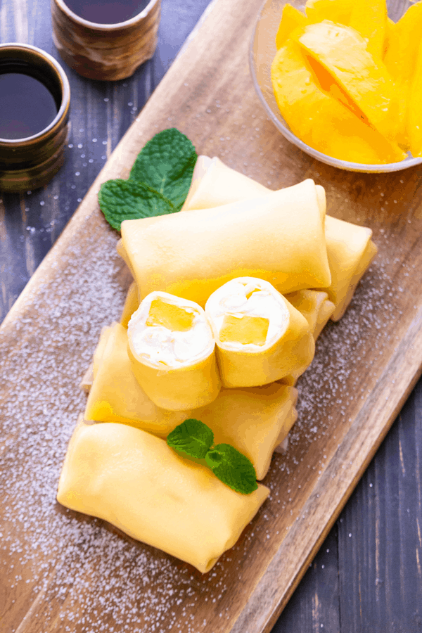 Yum Cha Mango Pancakes (芒果班戟)