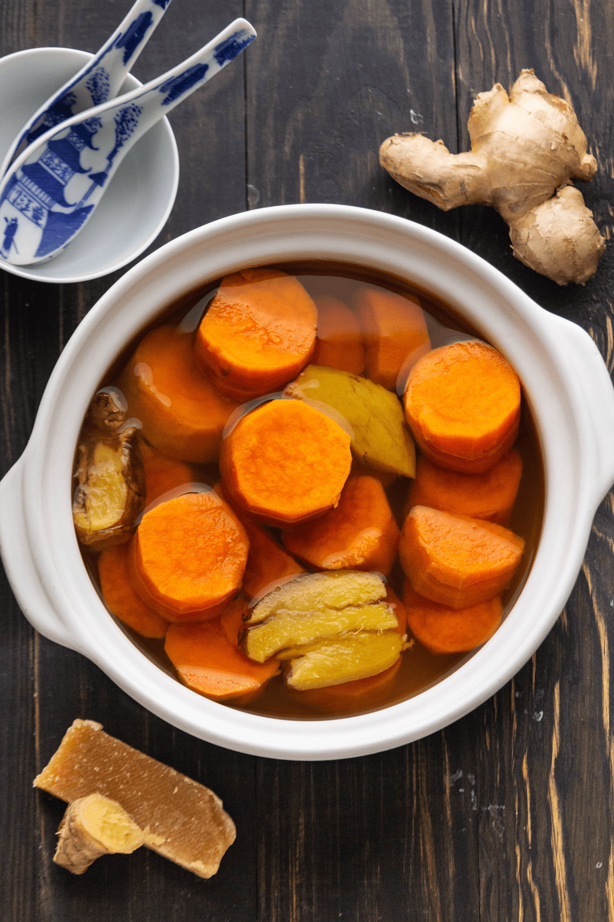 Sweet Potato and Ginger Dessert Soup (番薯糖水)