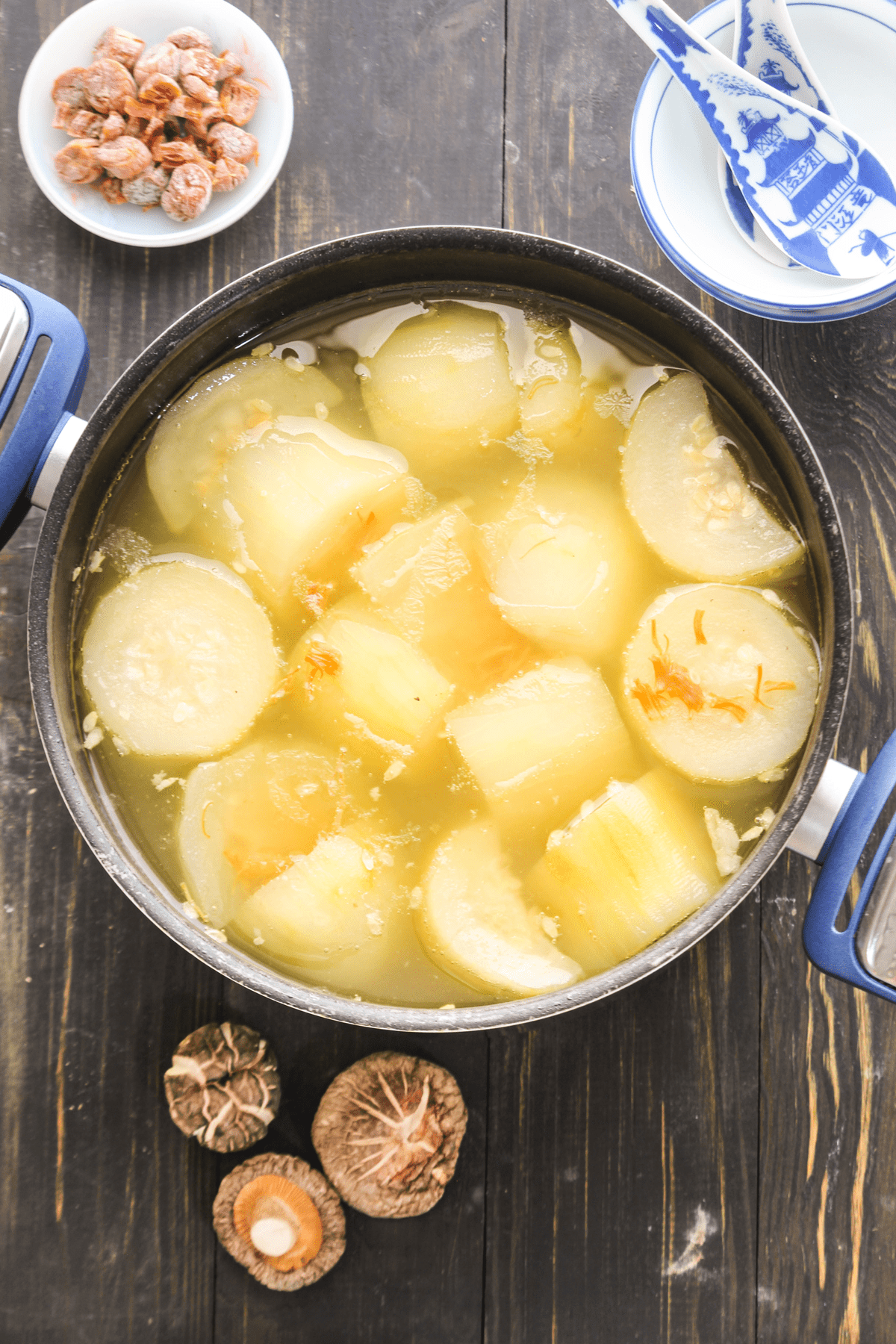 Chinese Winter Melon Soup (冬瓜湯)