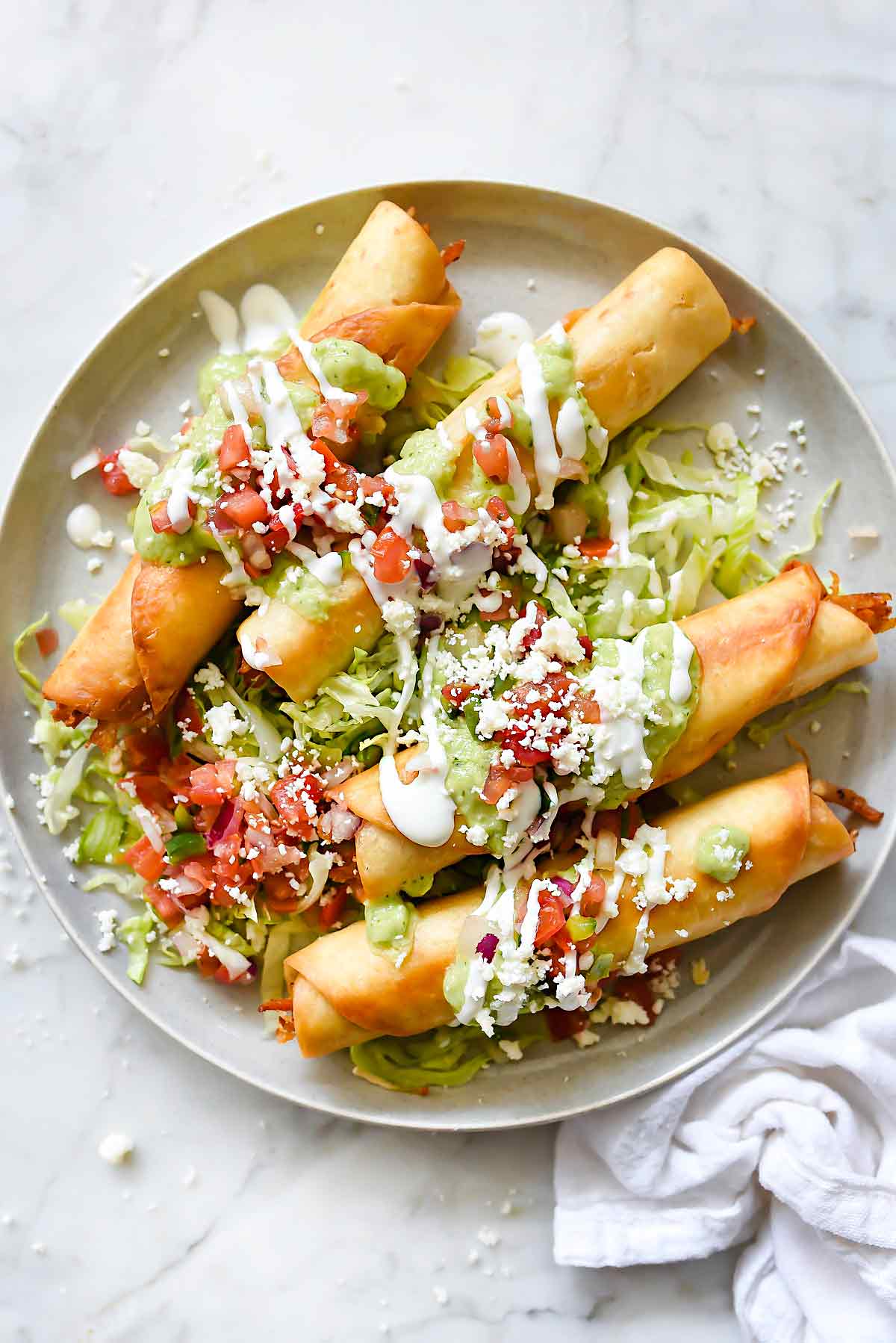 chipotle雞肉taquitos