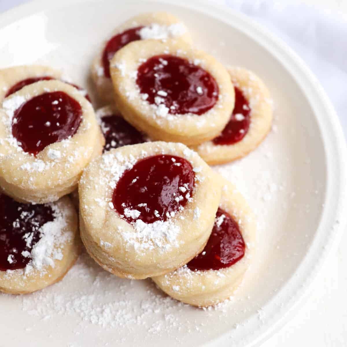 Easy Kolaczki食譜（獨奏品牌Kolacky Thumbprint Cookie）